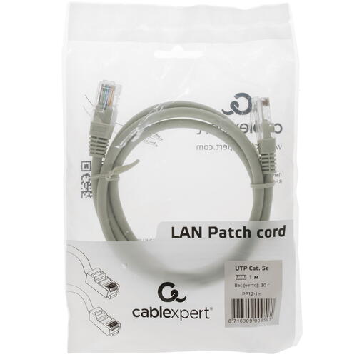 Купить Патч-корд Cablexpert PP12-1M  4710325. Характеристики, отзывы и цены в Донецке