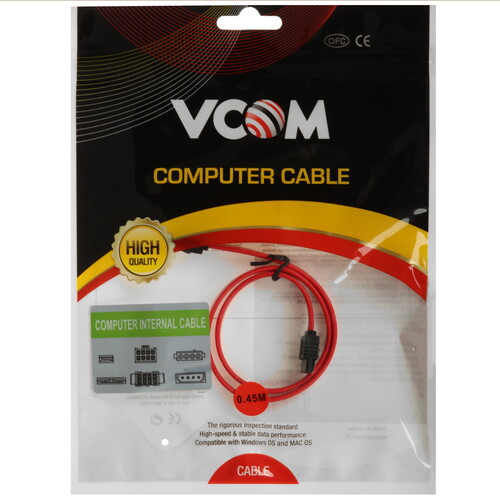 Купить Кабель для накопителя VCOM VHC7668-0.5M  5602652. Характеристики, отзывы и цены в Донецке