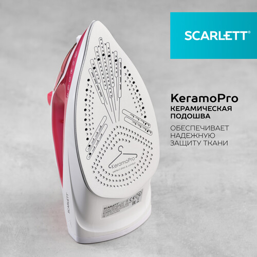 Купить Утюг Scarlett SC-SI30K56 розовый  5491408. Характеристики, отзывы и цены в Донецке