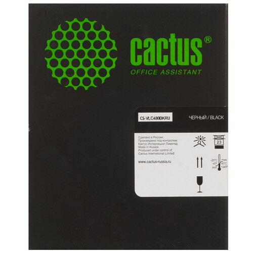 Купить Картридж лазерный Cactus CS-VLC400BKRU черный  9065315. Характеристики, отзывы и цены в Донецке