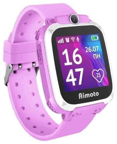Купить Детские часы Кнопка Жизни Aimoto Element розовый  1688155. Характеристики, отзывы и цены в Донецке