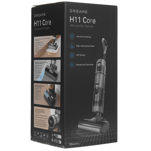 Купить Моющий пылесос вертикальный   Dreame H11 Core  черный  5428123. Характеристики, отзывы и цены в Донецке
