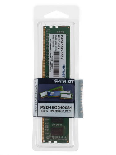 Купить Оперативная память Patriot Signature [PSD48G240081] 8 ГБ  7982902. Характеристики, отзывы и цены в Донецке