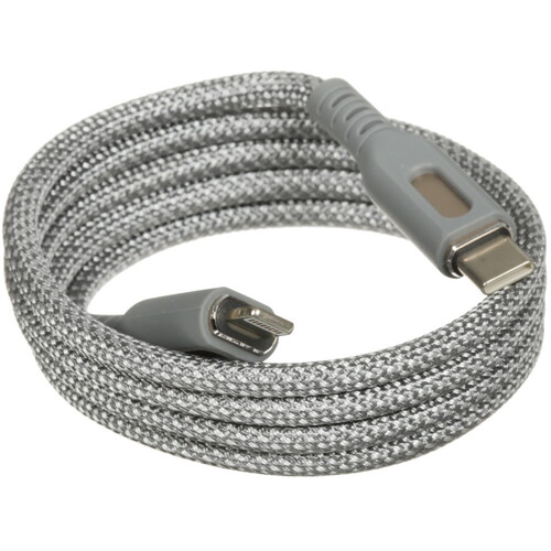 Купить Кабель круглый DEXP Lightning 8-pin - USB Type-C серый 1 м  9097088. Характеристики, отзывы и цены в Донецке
