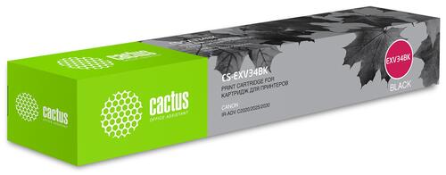 Купить Тонер-картридж лазерный Cactus CS-EXV34BK черный, с чипом  8159189. Характеристики, отзывы и цены в Донецке