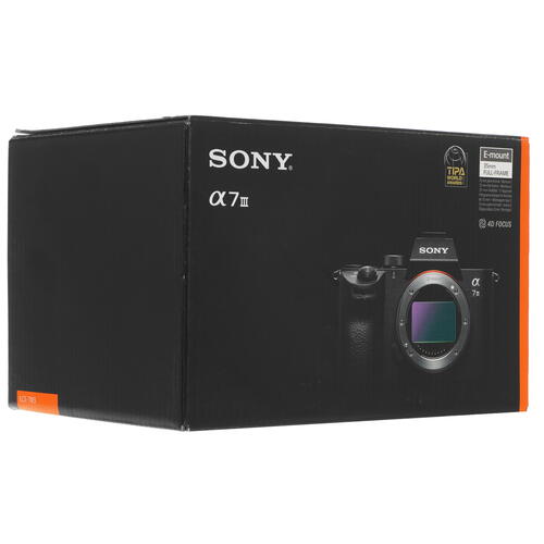 Купить Беззеркальный фотоаппарат Sony Alpha 7 III (ILCE-7M3) Body черный  5066245. Характеристики, отзывы и цены в Донецке