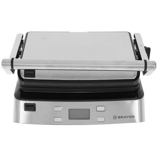 Купить Гриль Brayer BR2006 серебристый  5339610. Характеристики, отзывы и цены в Донецке