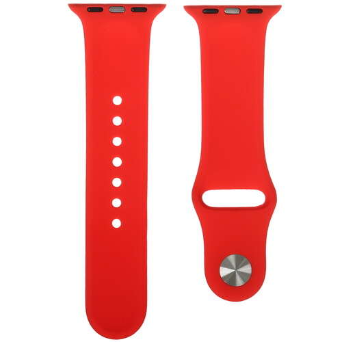 Купить Ремешок Red Line для Apple Watch 38/ 40/ 41mm красный  5608008. Характеристики, отзывы и цены в Донецке