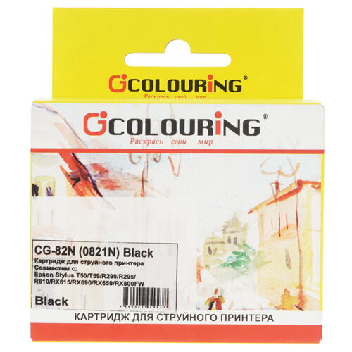 Купить Картридж Colouring CG-0821 черный  9920442. Характеристики, отзывы и цены в Донецке