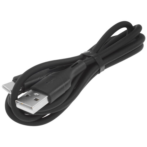 Купить Кабель круглый Borofone USB Type-C - USB 2.0 Type-A черный 1 м  9244392. Характеристики, отзывы и цены в Донецке