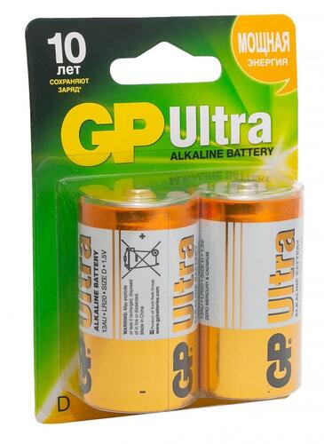 Купить Батарейка GP Ultra D / D (LR20/R20/ER34615)  1135690. Характеристики, отзывы и цены в Донецке