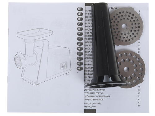 Купить Мясорубка электрическая Moulinex HV3 ME306832 черный  1215612. Характеристики, отзывы и цены в Донецке
