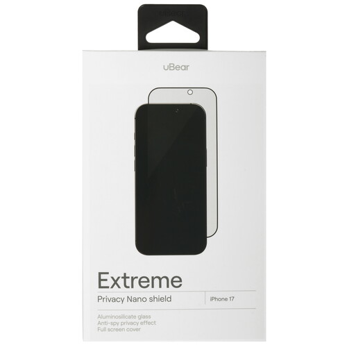 Купить Защитное стекло uBear для экрана Apple iPhone 17  5639978. Характеристики, отзывы и цены в Донецке