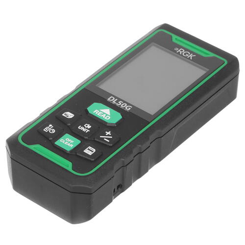 Купить Лазерный дальномер RGK DL50G  5301018. Характеристики, отзывы и цены в Донецке