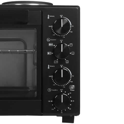 Купить Мини-печь Kraft KFC-MOHP 380 HBL черный  9080983. Характеристики, отзывы и цены в Донецке