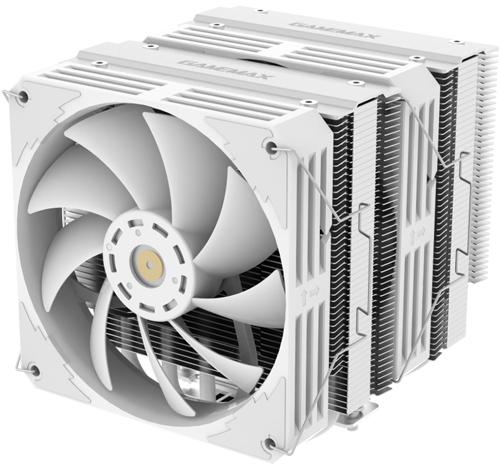 Купить Кулер для процессора GameMax Twin 600 White [ГС-00007690]  9087649. Характеристики, отзывы и цены в Донецке