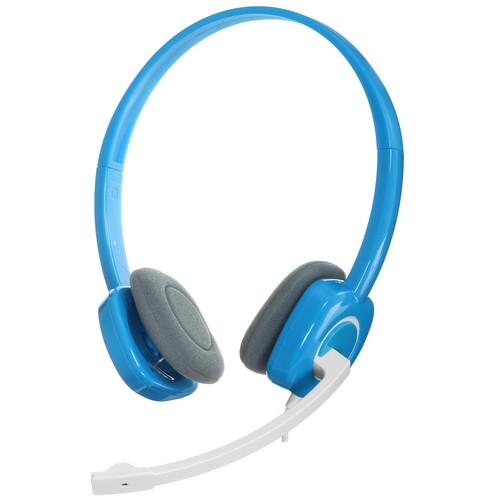 Купить Проводные наушники Logitech H150 голубой 2012  5487701. Характеристики, отзывы и цены в Донецке
