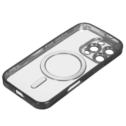 Купить Накладка  Zibelino MagSafe Matte для Apple iPhone 16 Pro черный/прозрачный  9273689. Характеристики, отзывы и цены в Донецке