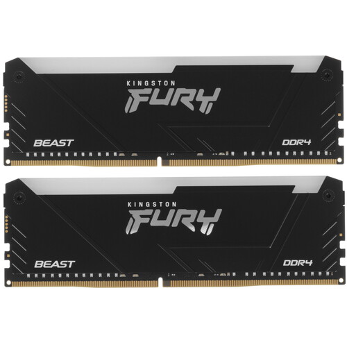 Купить Оперативная память Kingston FURY Beast Black RGB  5639142. Характеристики, отзывы и цены в Донецке