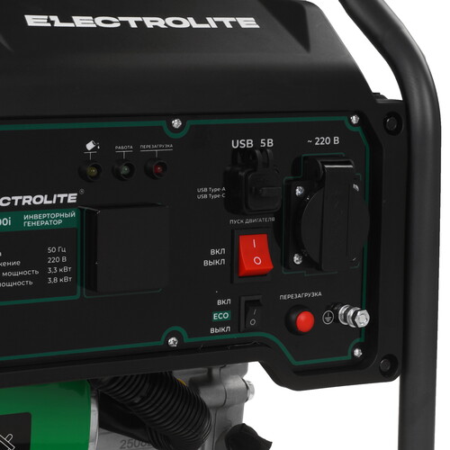 Купить Электрогенератор   бензиновый Electrolite EL 4500i  9239432. Характеристики, отзывы и цены в Донецке