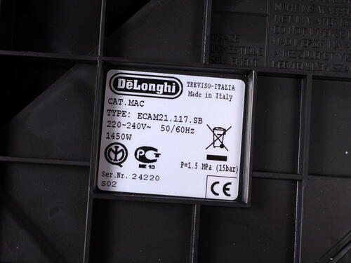 Купить Кофемашина автоматическая DeLonghi ECAM 21.117.SB/S серебристый  6602241. Характеристики, отзывы и цены в Донецке