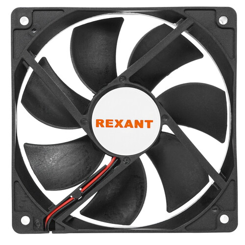 Купить Вентилятор Rexant RX 12025MS 24VDC [72-4120] черный  5367453. Характеристики, отзывы и цены в Донецке
