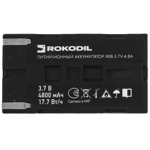 Купить Аккумулятор Rokodil RBB-3.7V-4.8A  9030158. Характеристики, отзывы и цены в Донецке