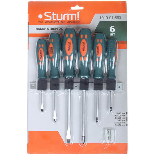 Купить Набор отверток Sturm! 1040-01-SS3  8113847. Характеристики, отзывы и цены в Донецке