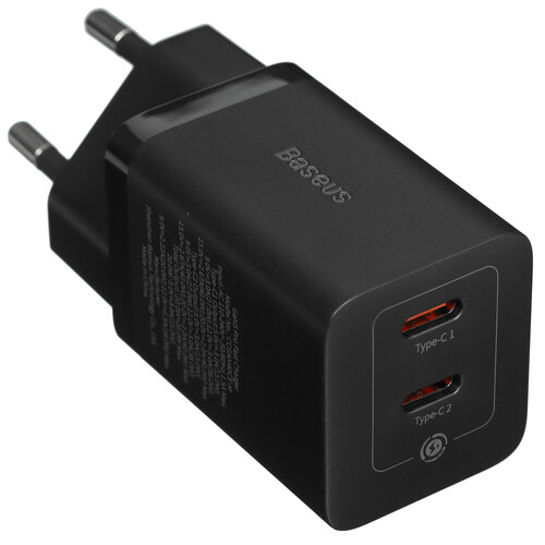 Купить Сетевое зарядное устройство Baseus GaN5 Pro черный  5479717. Характеристики, отзывы и цены в Донецке