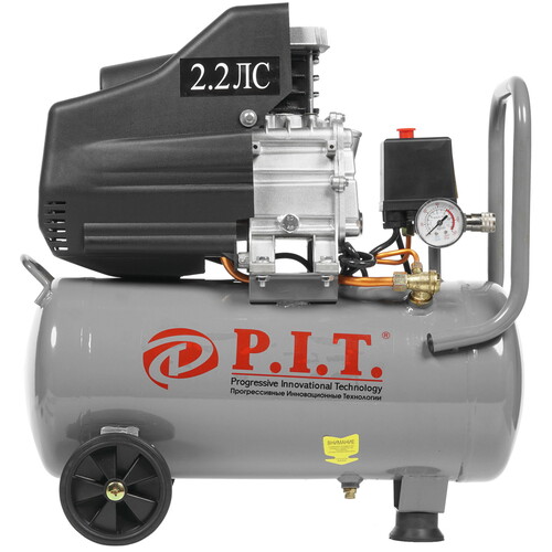 Купить Компрессор поршневой масляный P.I.T. PAC24-C  8141902. Характеристики, отзывы и цены в Донецке
