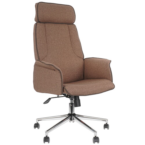 Купить Кресло офисное TetChair CHARM коричневый  5330356. Характеристики, отзывы и цены в Донецке