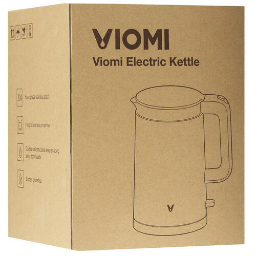 Купить Электрочайник Viomi Mechanical Kettle белый  4814292. Характеристики, отзывы и цены в Донецке