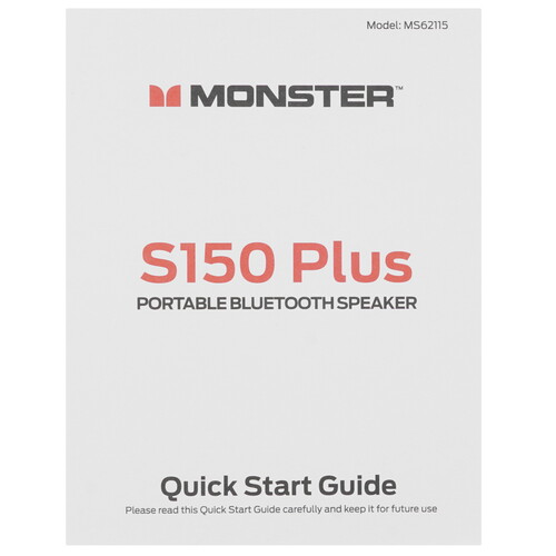 Купить Портативная колонка MONSTER S150 Plus, черный  5636552. Характеристики, отзывы и цены в Донецке