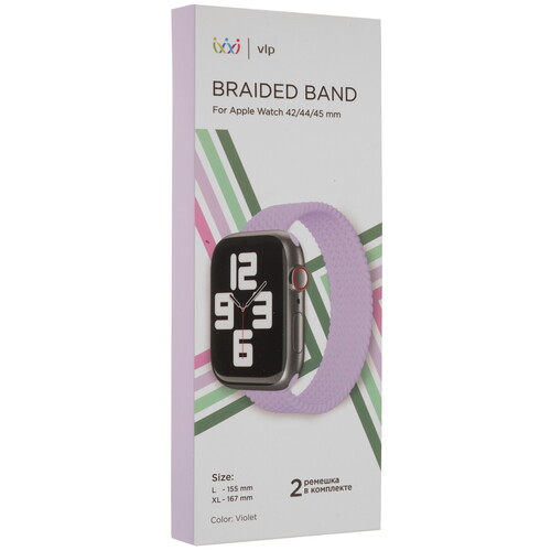 Купить Ремешок VLP для Apple Watch 42/ 44/ 45mm фиолетовый  9263190. Характеристики, отзывы и цены в Донецке