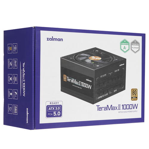 Купить Блок питания ZALMAN TeraMax II 1000W  5431599. Характеристики, отзывы и цены в Донецке