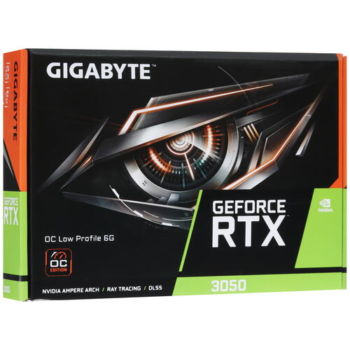 Купить Видеокарта GIGABYTE GeForce RTX 3050 OC Low Profile  5449197. Характеристики, отзывы и цены в Донецке
