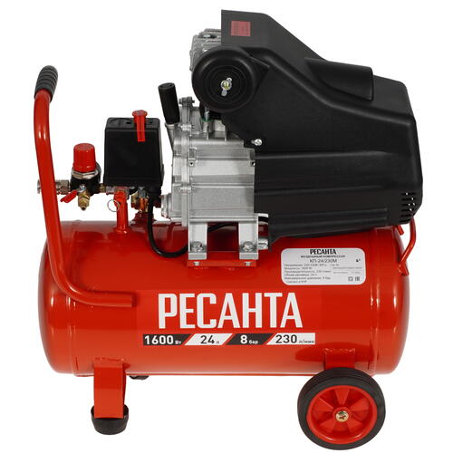 Купить Компрессор поршневой масляный Ресанта КП-24/230М  9944759. Характеристики, отзывы и цены в Донецке