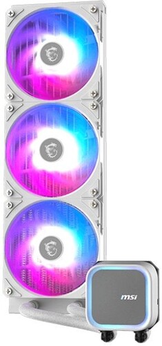 Купить Система охлаждения MSI MAG CORELIQUID A13 360  белая  5610898. Характеристики, отзывы и цены в Донецке