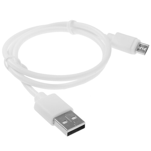 Купить Кабель круглый FinePower micro USB - USB 2.0 Type-A белый 0.5 м  4834157. Характеристики, отзывы и цены в Донецке