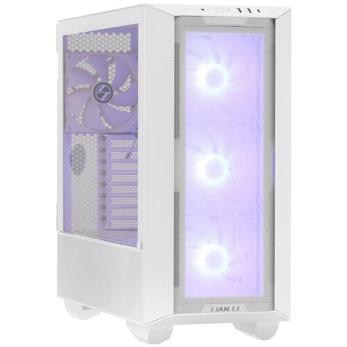 Купить Корпус LIAN LI LANCOOL III RGB [G99.LAN3RW.10R] белый  5408791. Характеристики, отзывы и цены в Донецке