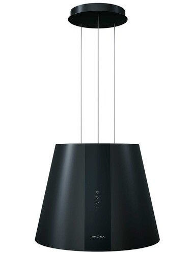 Купить Вытяжка островная KRONA HOLLY ISOLA 500 S черный  5356577. Характеристики, отзывы и цены в Донецке
