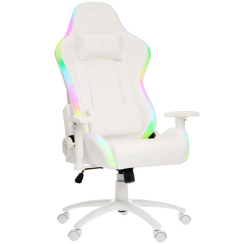 Купить Кресло игровое ZONE 51 FROST RGB белый  9113909. Характеристики, отзывы и цены в Донецке