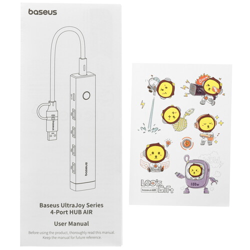 Купить USB-разветвитель Baseus UltraJoy Series  5619754. Характеристики, отзывы и цены в Донецке