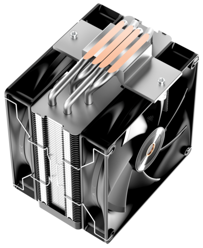 Купить Кулер для процессора Ocypus Delta A40 Elite Dual Fan [Delta-A40-BK2NNWN00X-GL]  5637603. Характеристики, отзывы и цены в Донецке