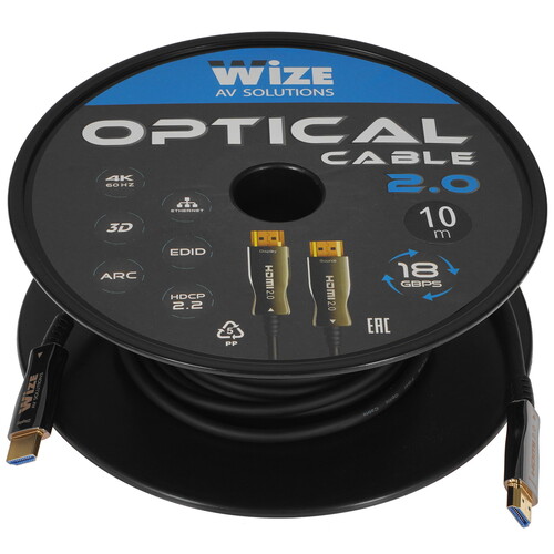 Купить Кабель однонаправленный Wize HDMI - HDMI, 10 м  5071183. Характеристики, отзывы и цены в Донецке