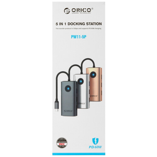 Купить Док-станция ORICO PW11-5P  5471041. Характеристики, отзывы и цены в Донецке