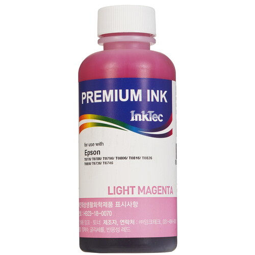Купить Чернила водорастворимые InkTec E0010 светло-пурпурный  9307239. Характеристики, отзывы и цены в Донецке