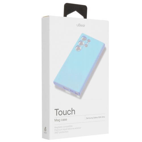 Купить Накладка  uBear Touch Mag Case для Samsung Galaxy S24 Ultra голубой  5451733. Характеристики, отзывы и цены в Донецке