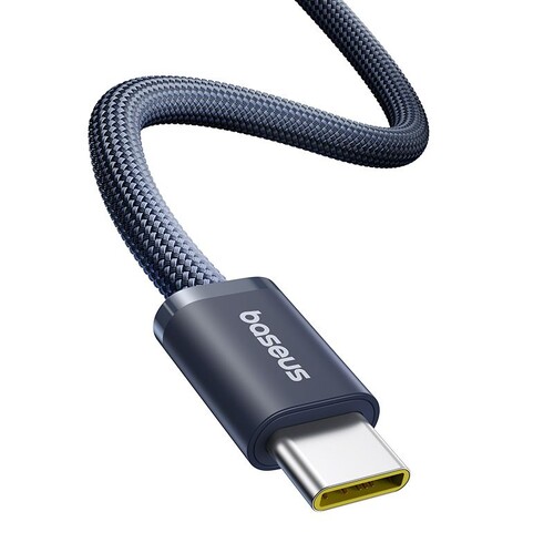 Купить Кабель круглый Baseus USB Type-C - USB Type-C серый 2 м  5627603. Характеристики, отзывы и цены в Донецке