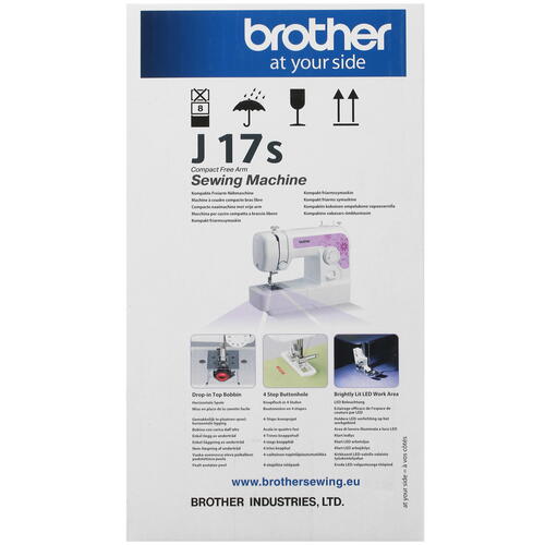 Купить Швейная машина Brother J17s  9969014. Характеристики, отзывы и цены в Донецке